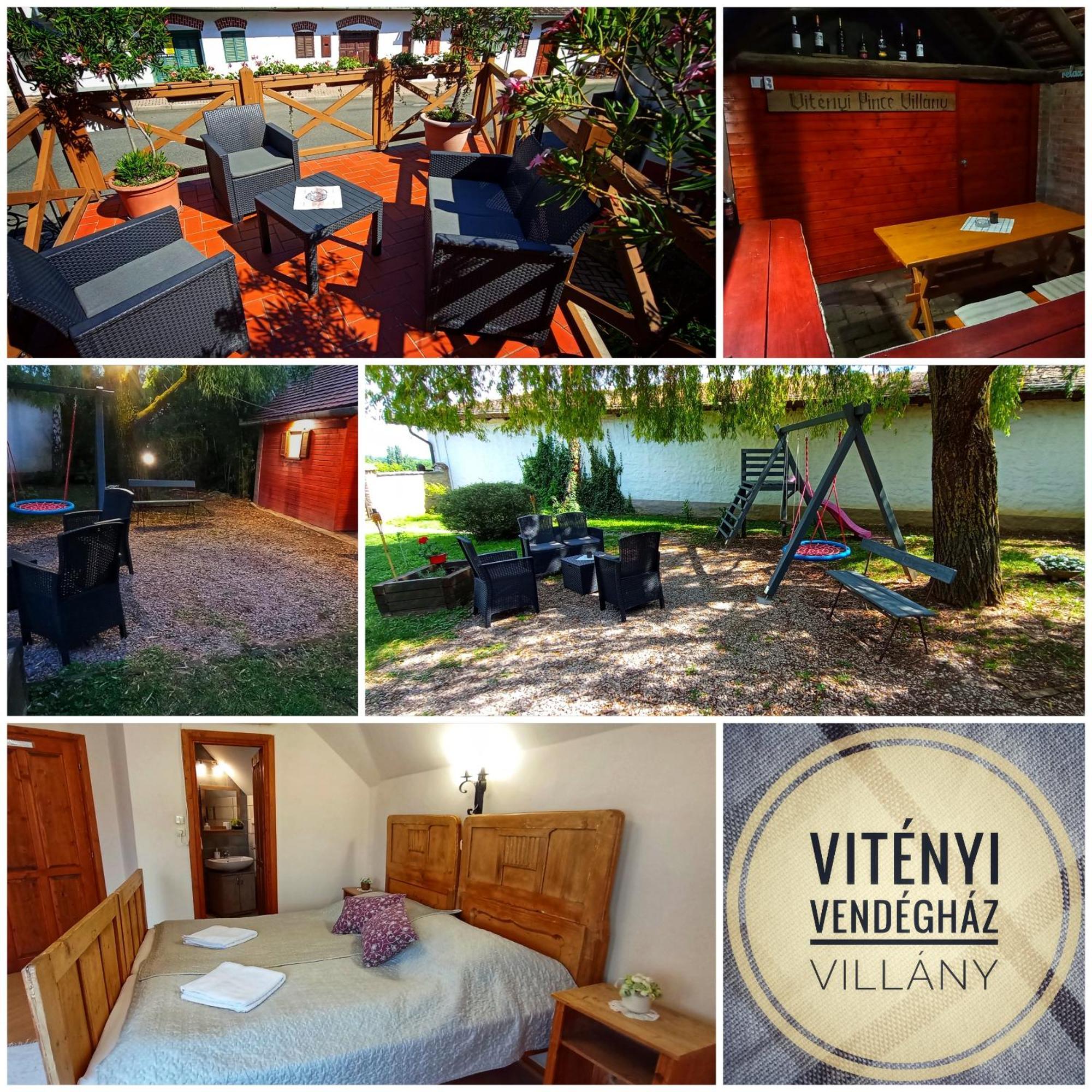 Vitenyi Pince Vendeghaz ヴィッラーニ エクステリア 写真